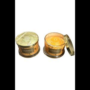 HomeWorx by Slatkin + Co. 2-Pack 14 oz Pumpkin Gingerbread Candles